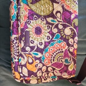 Vera Bradley Plum Crazy Laptop Bag